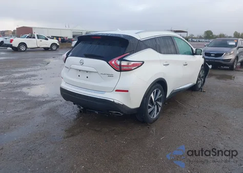 2015 Nissan Murano Platinum из США, поврежденный, VIN 5N1AZ2MH2FN234007